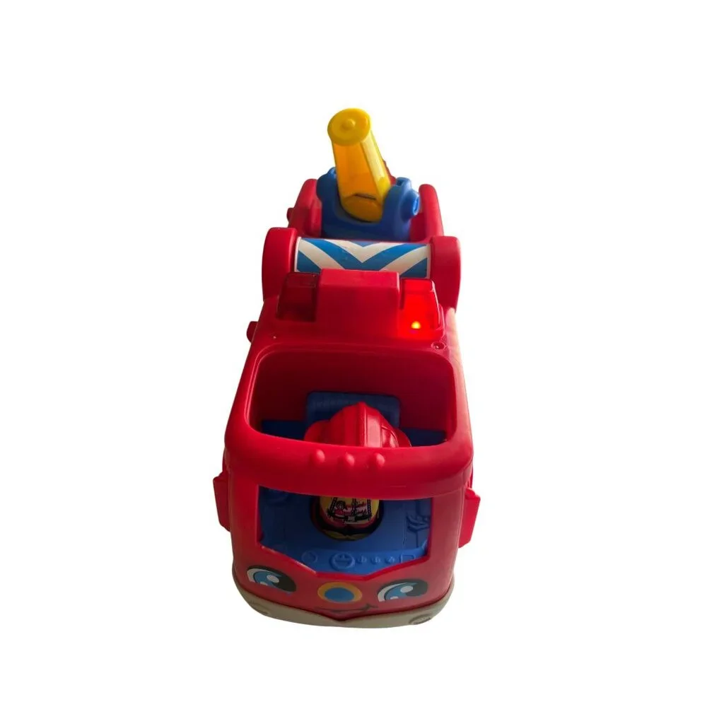 Fisher-Price Little People Toddler Fire Truck Toy With Music & Lights - Picture 5 of 6
